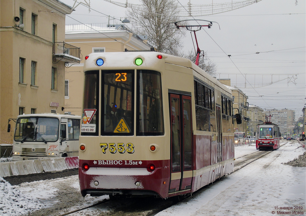 Санкт-Петербург, ЛМ-68М2 (мод. СПб ГЭТ) № 7553; Санкт-Петербург — Ремонты