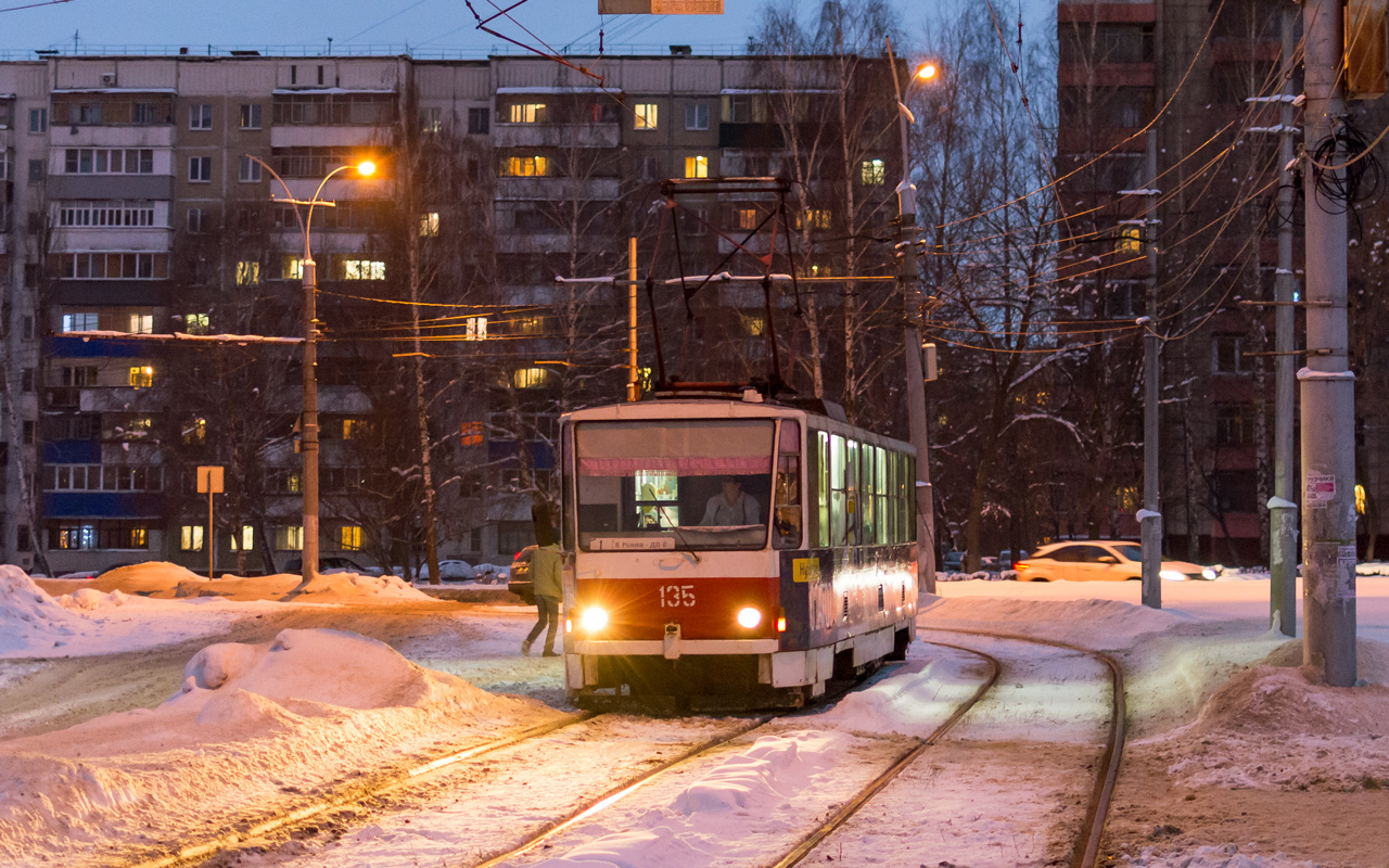 Липецк, Tatra T6B5SU № 135