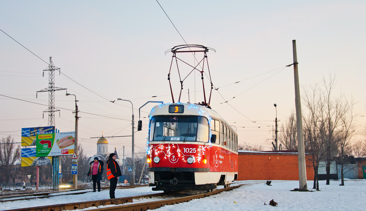 Mariupole, Tatra T3SUCS № 1025