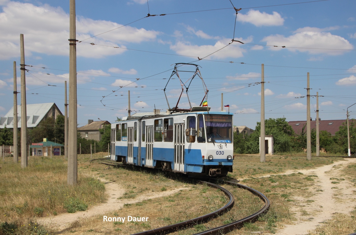 Евпатория, Tatra KT4SU № 030