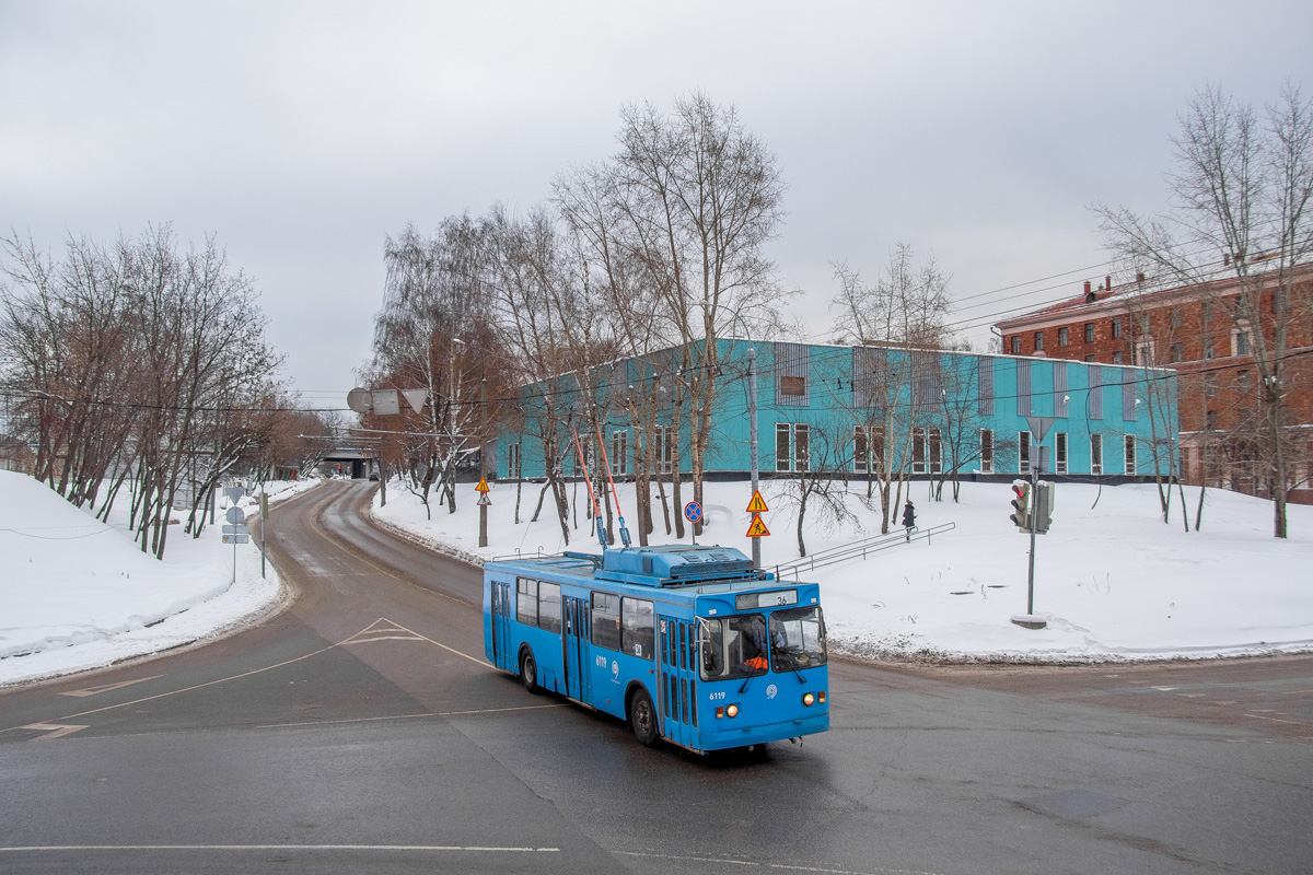 Москва, ЗиУ-682ГМ1 (с широкой передней дверью) № 6119