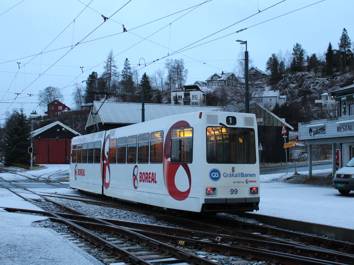 Тронхейм, LHB GT6 Typ Braunschweig № 99