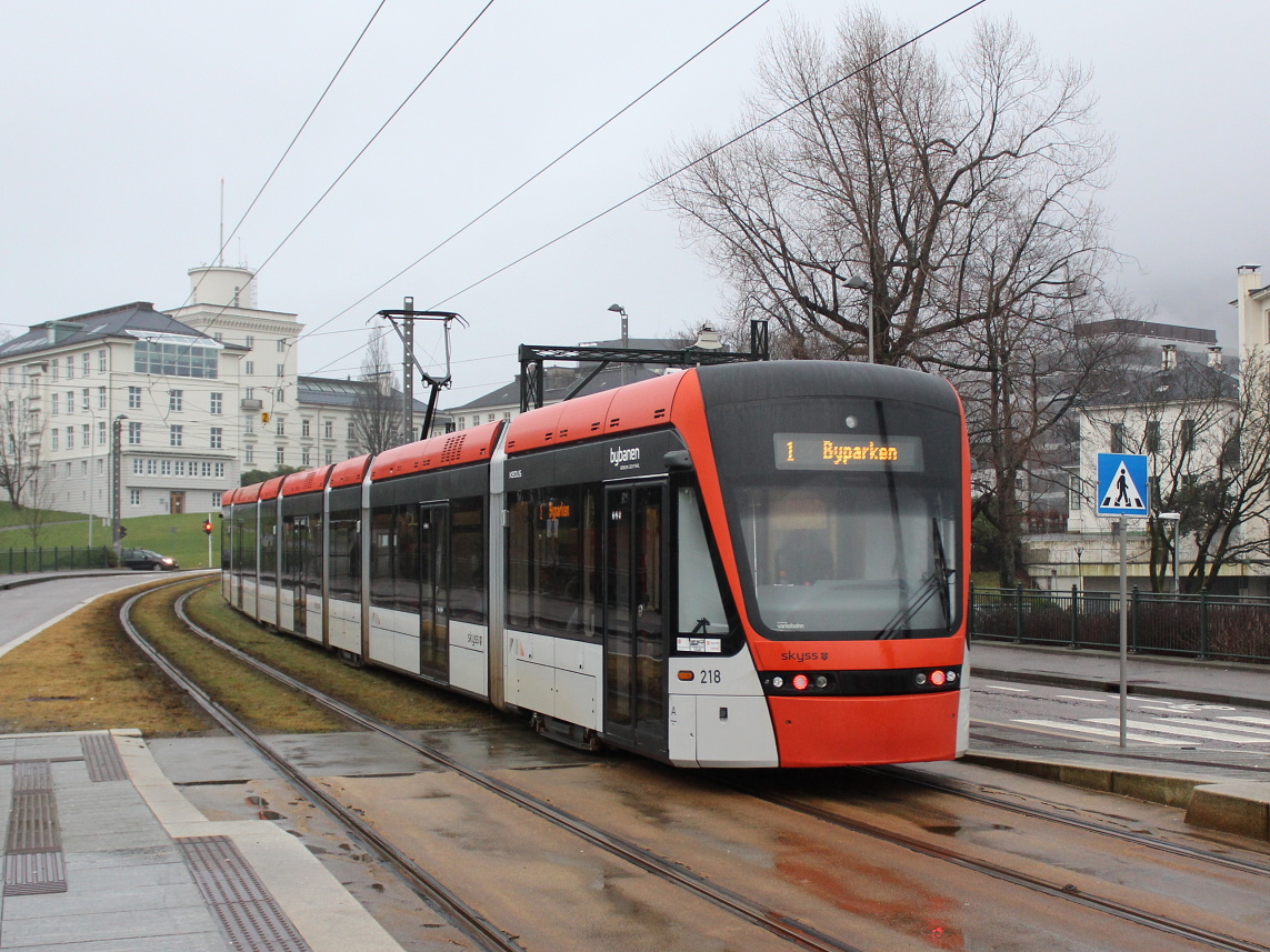 Берген, Stadler Variobahn № 218