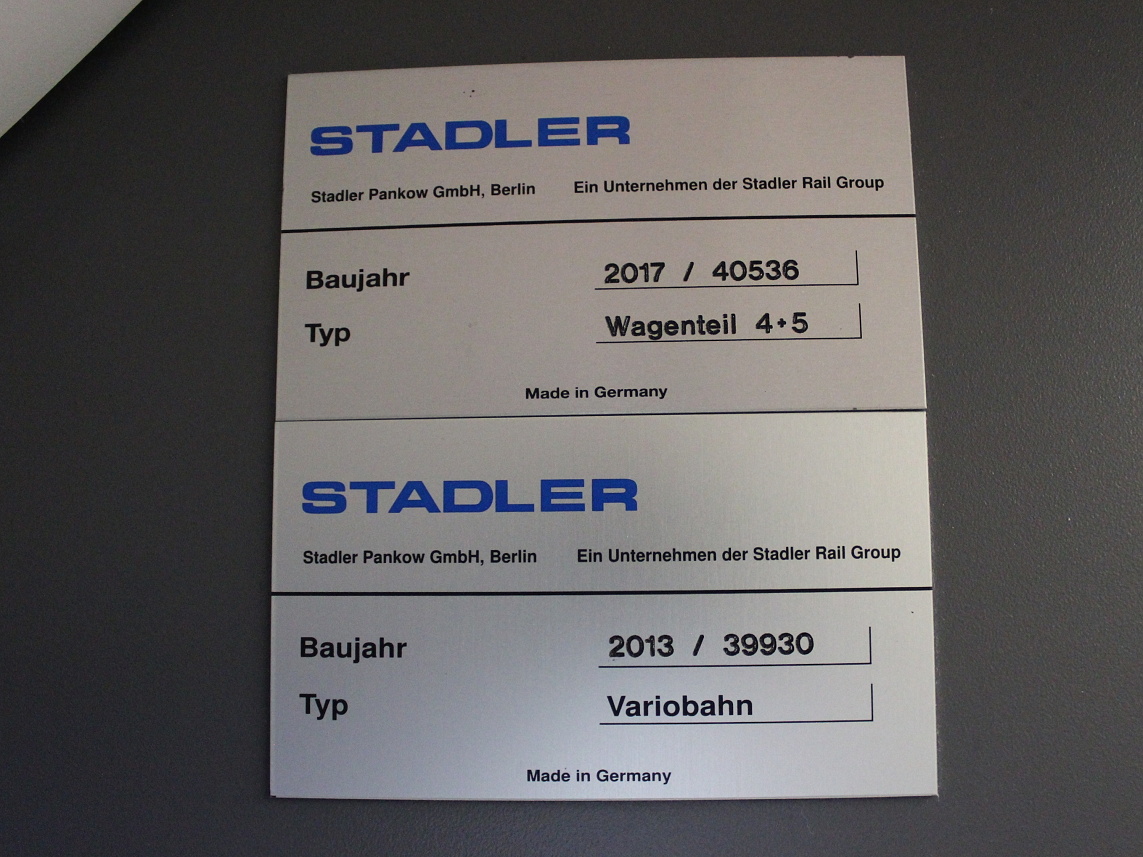 Берген, Stadler Variobahn № 218