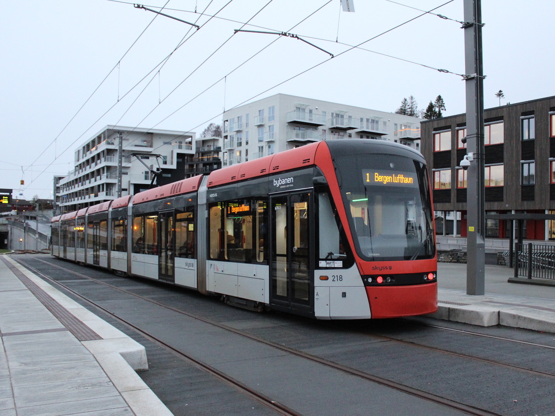 Bergen, Stadler Variobahn č. 218