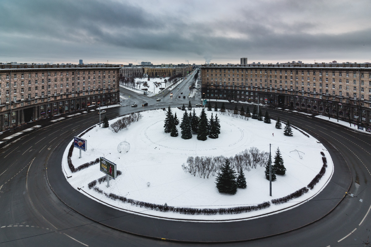 Sankt-Peterburg — Trolleybus lines and infrastructure