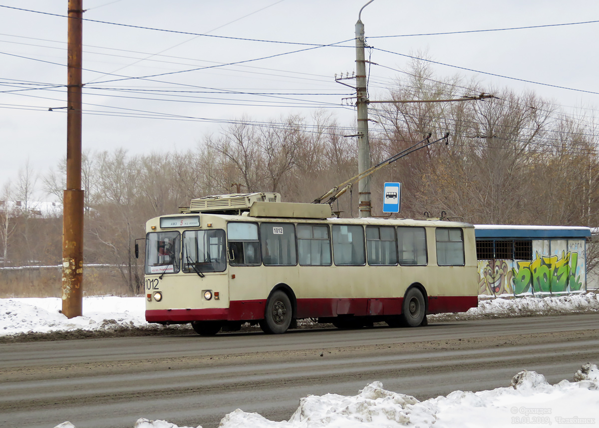 Челябинск, ЗиУ-682Г [Г00] № 1012