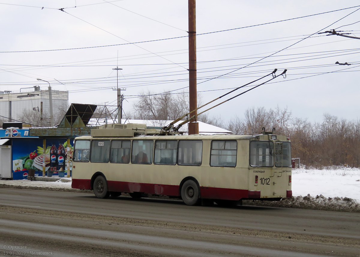 Челябинск, ЗиУ-682Г [Г00] № 1012