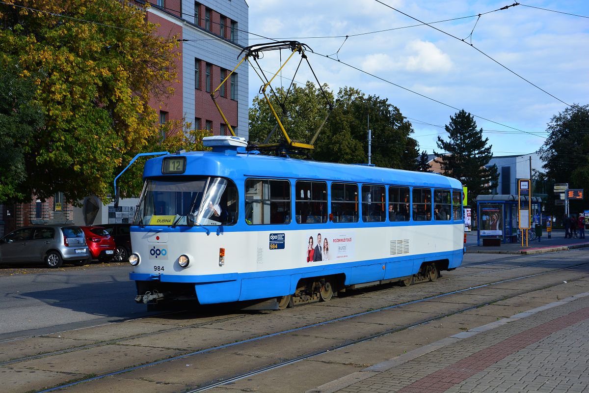 Ostrava, Tatra T3G № 984
