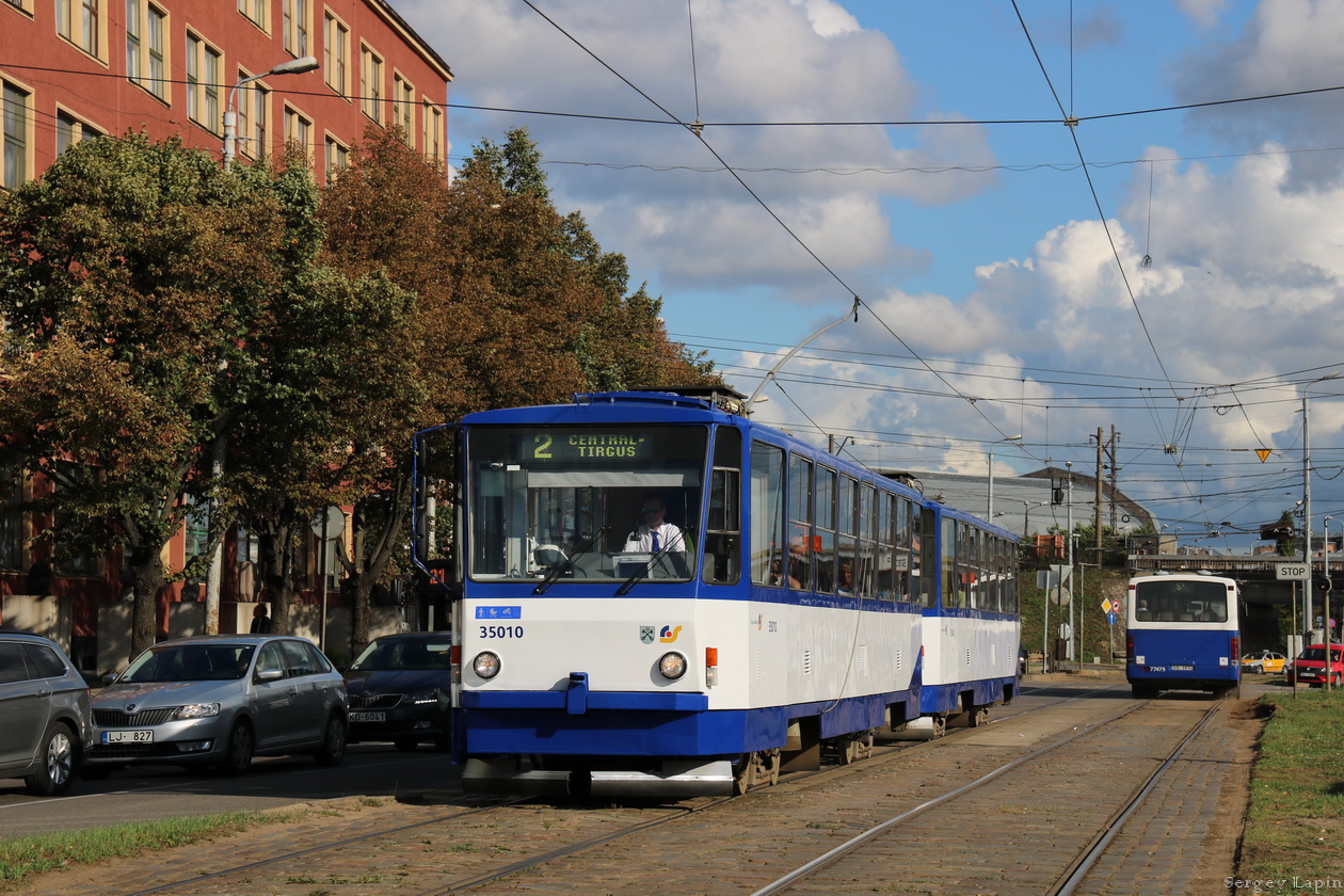 Рига, Tatra T3MR (T6B5-R) № 35010