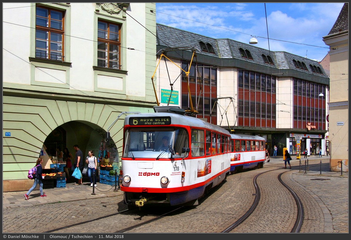 Оломоуц, Tatra T3R.P № 178