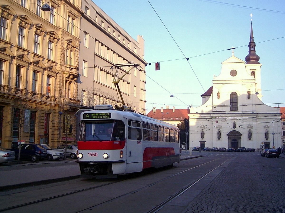 Brno, Tatra T3R.EV Br. 1560