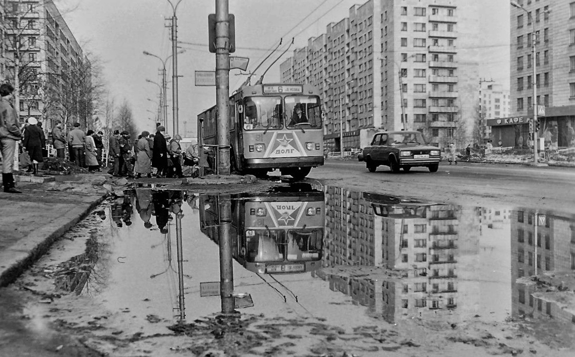 Архангельск, ЗиУ-682В-012 [В0А] № 91; Архангельск — Старые фотографии (1920-1991)