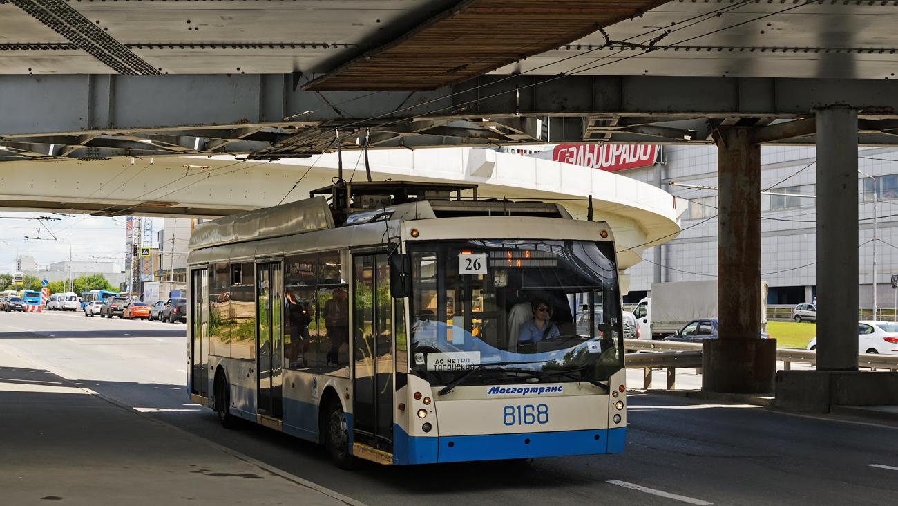 Москва, Тролза-5265.00 «Мегаполис» № 8168