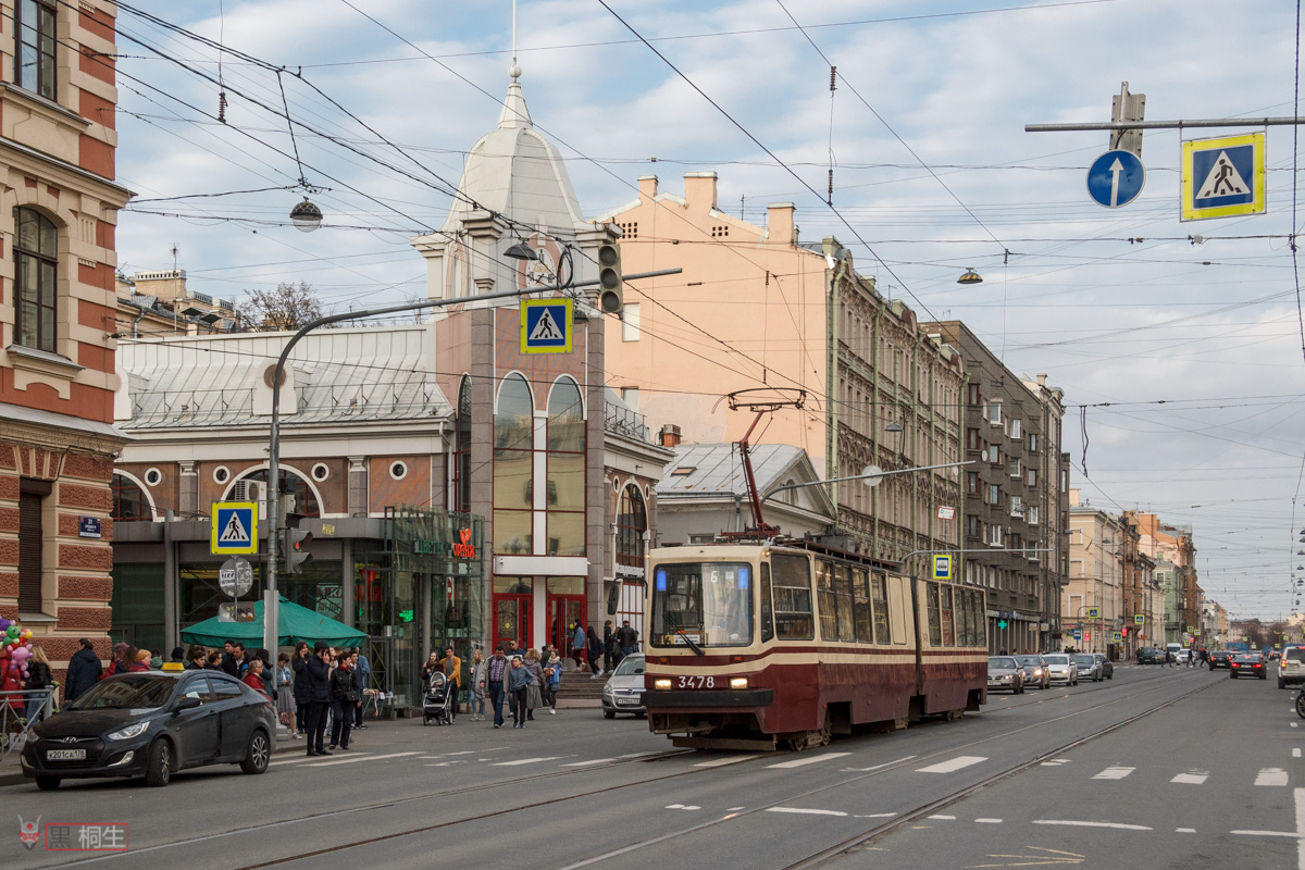 Санкт-Петербург, ЛВС-86К № 3478