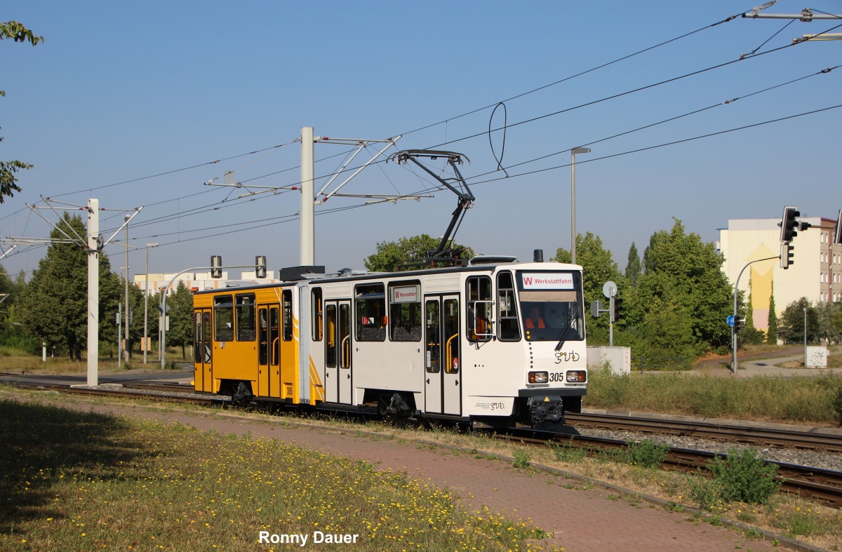 Гера, Tatra KT4DC № 305