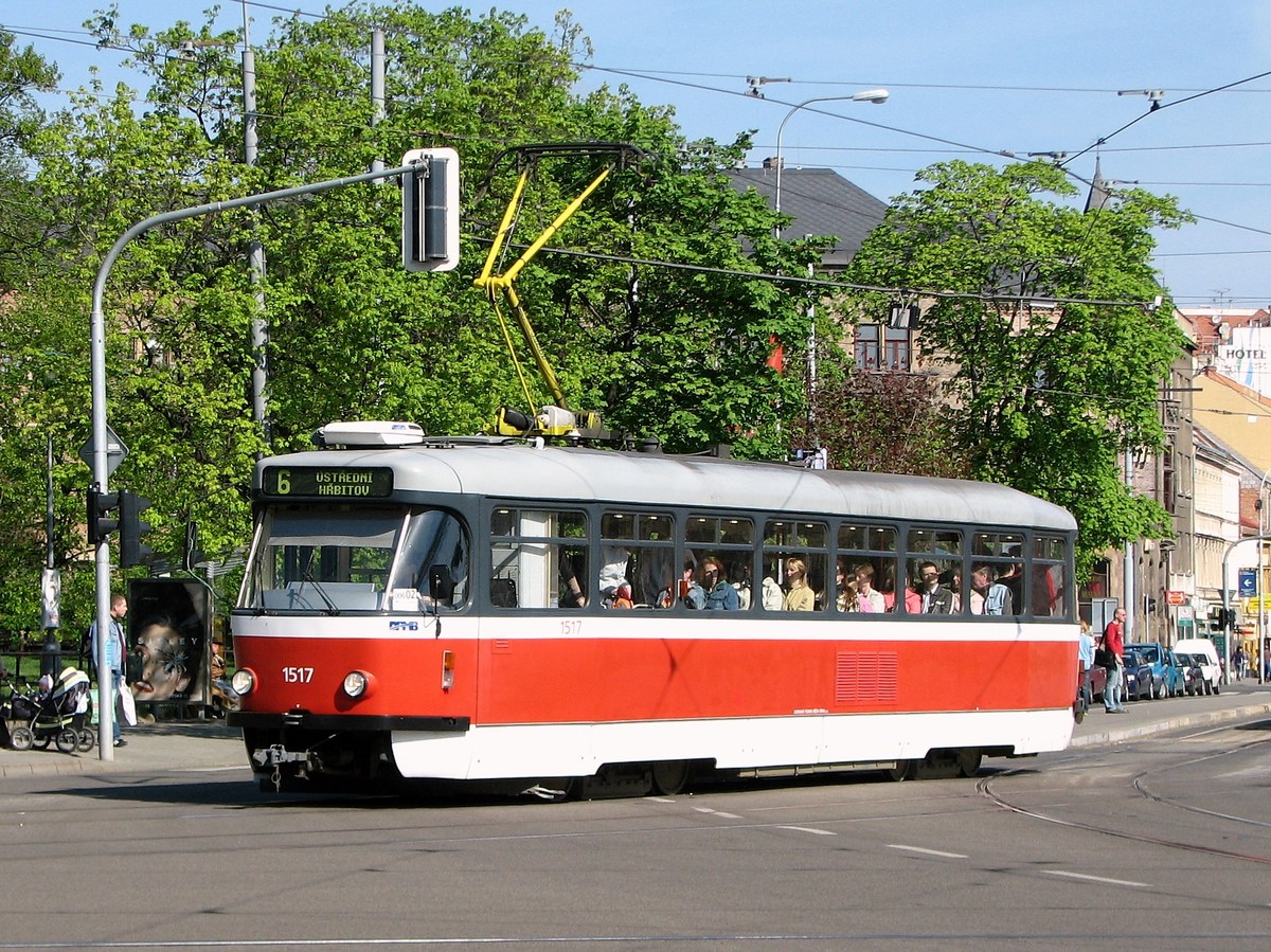 Брно, Tatra T3R.PV № 1517