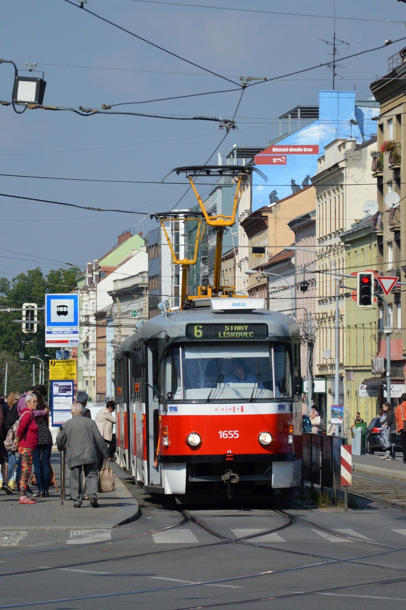 Брно, Tatra T3R.PV № 1655