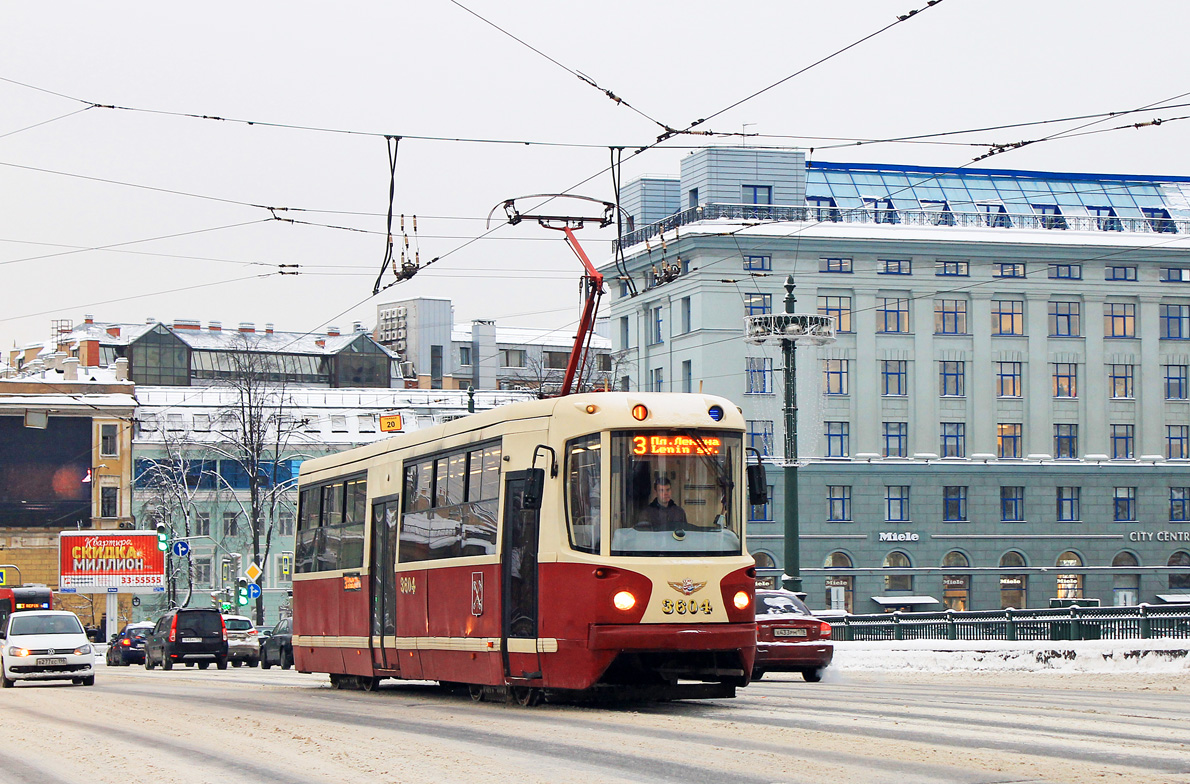 Санкт-Петербург, ЛМ-68М2 (мод. СПб ГЭТ) № 3604