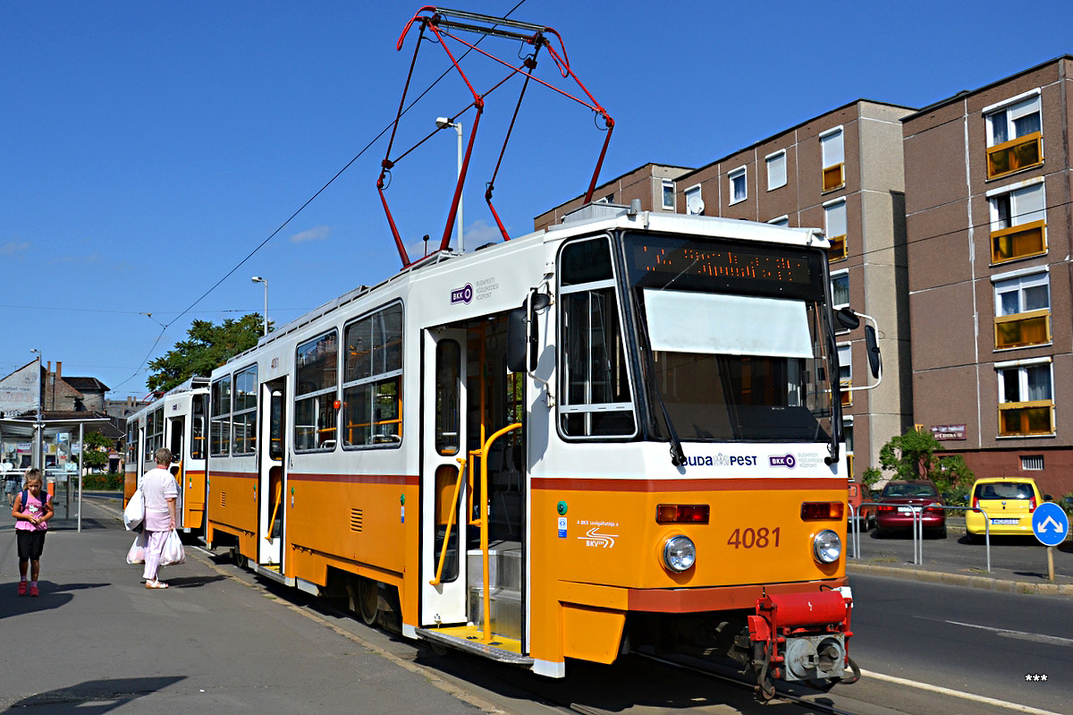 Будапешт, Tatra T5C5K2 № 4081