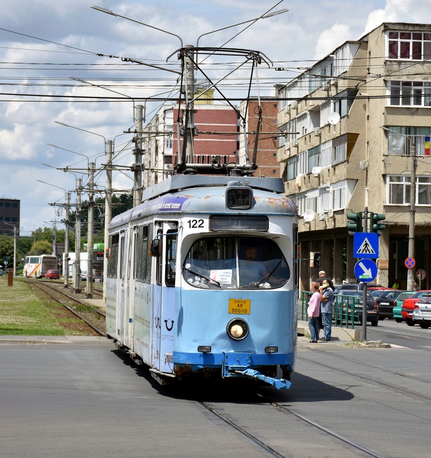 Arad, Duewag GT6 N°. 0122
