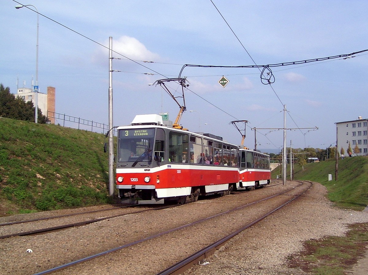 Brno, Tatra T6A5 # 1203