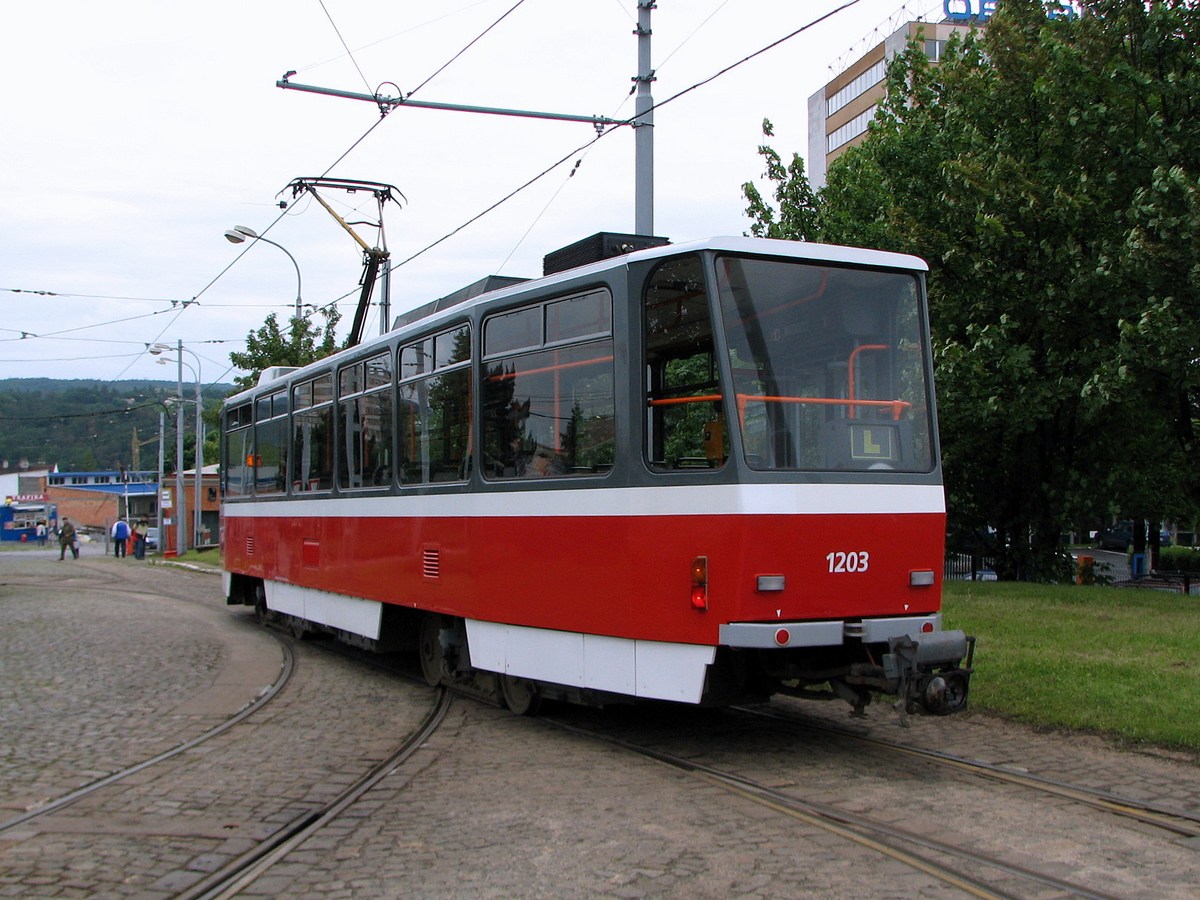 Brno, Tatra T6A5 № 1203