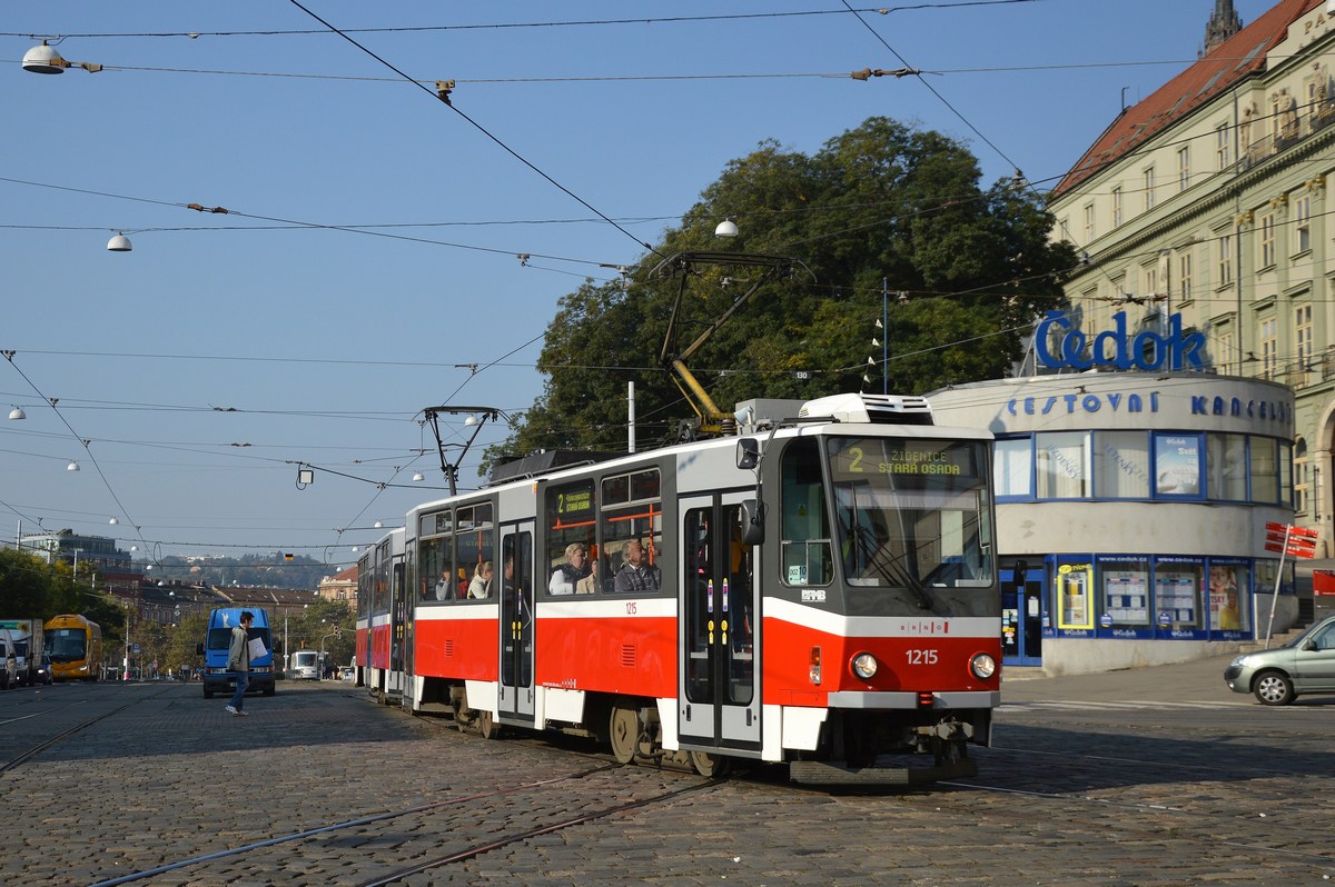 Брно, Tatra T6A5 № 1215