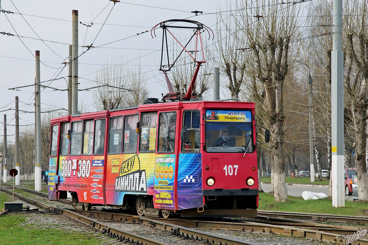 Нижнекамск, 71-605 (КТМ-5М3) № 107