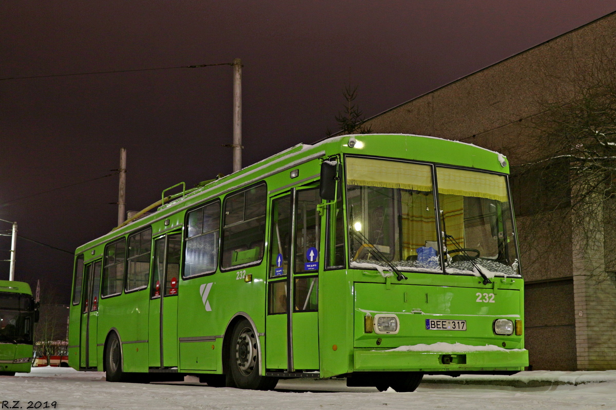 Каунас, Škoda 14Tr02 № 232