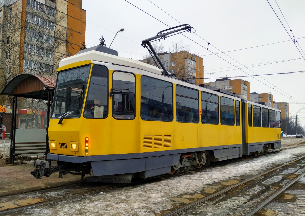 Львов, Tatra KT4DM № 1199