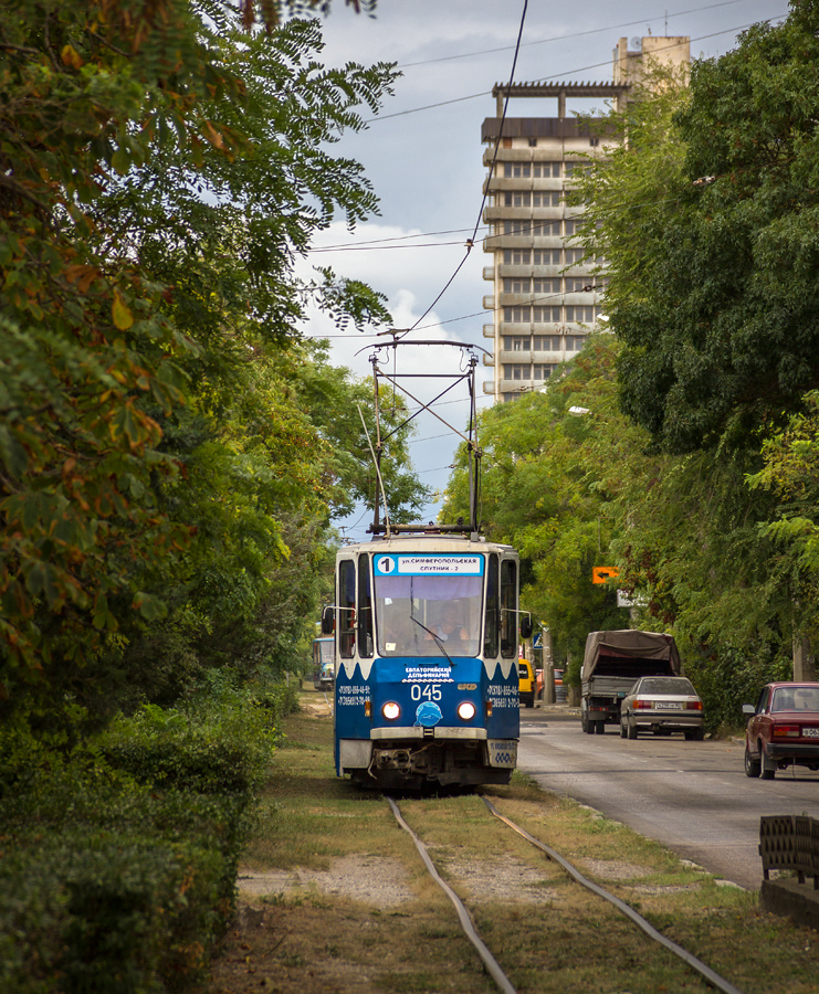 Евпатория, Tatra KT4SU № 045