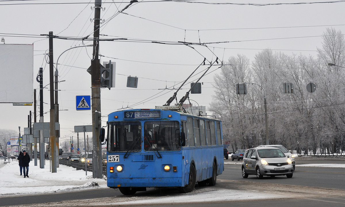 Омск, ЗиУ-682Г-014 [Г0Е] № 257