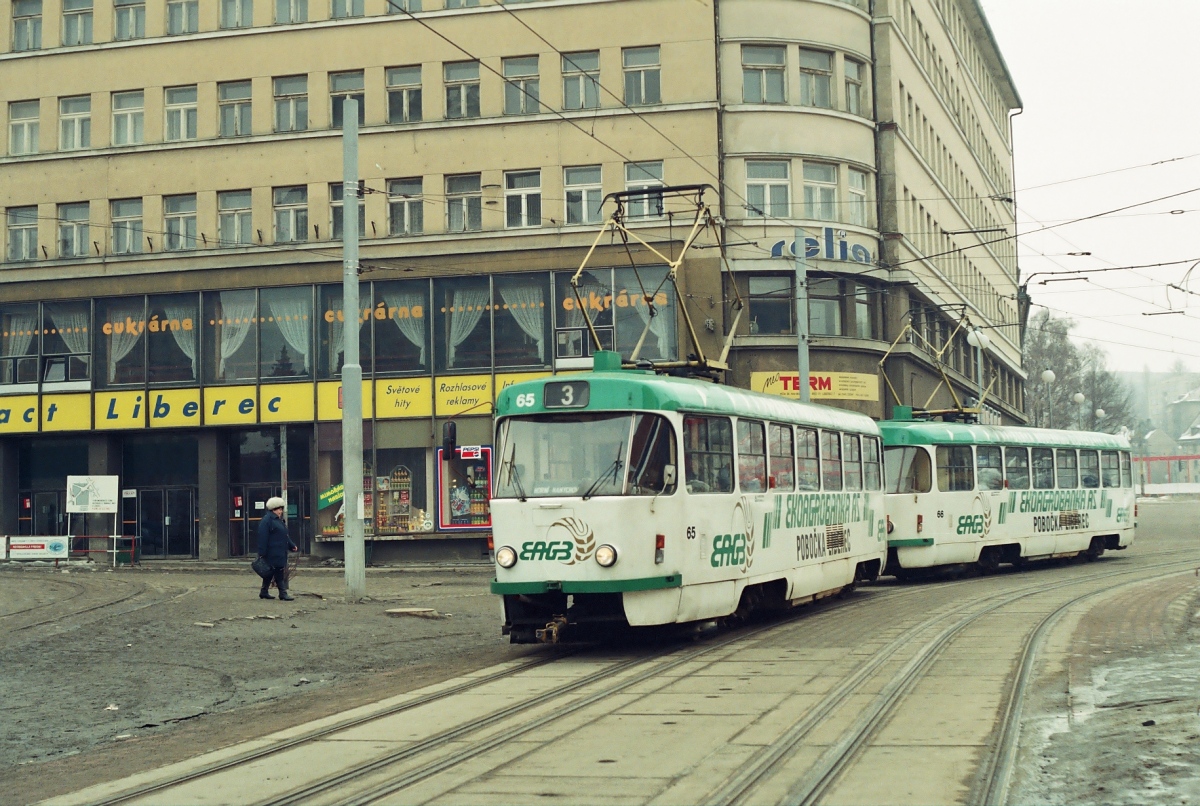 Reichenberg ― Gablonz an der Neiße, Tatra T3SUCS Nr. 65