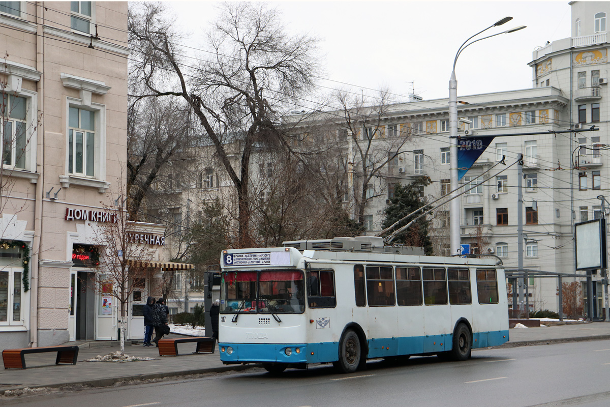 Ростов-на-Дону, ЗиУ-682Г-016.02 (с широкой 1-й дверью) № 317