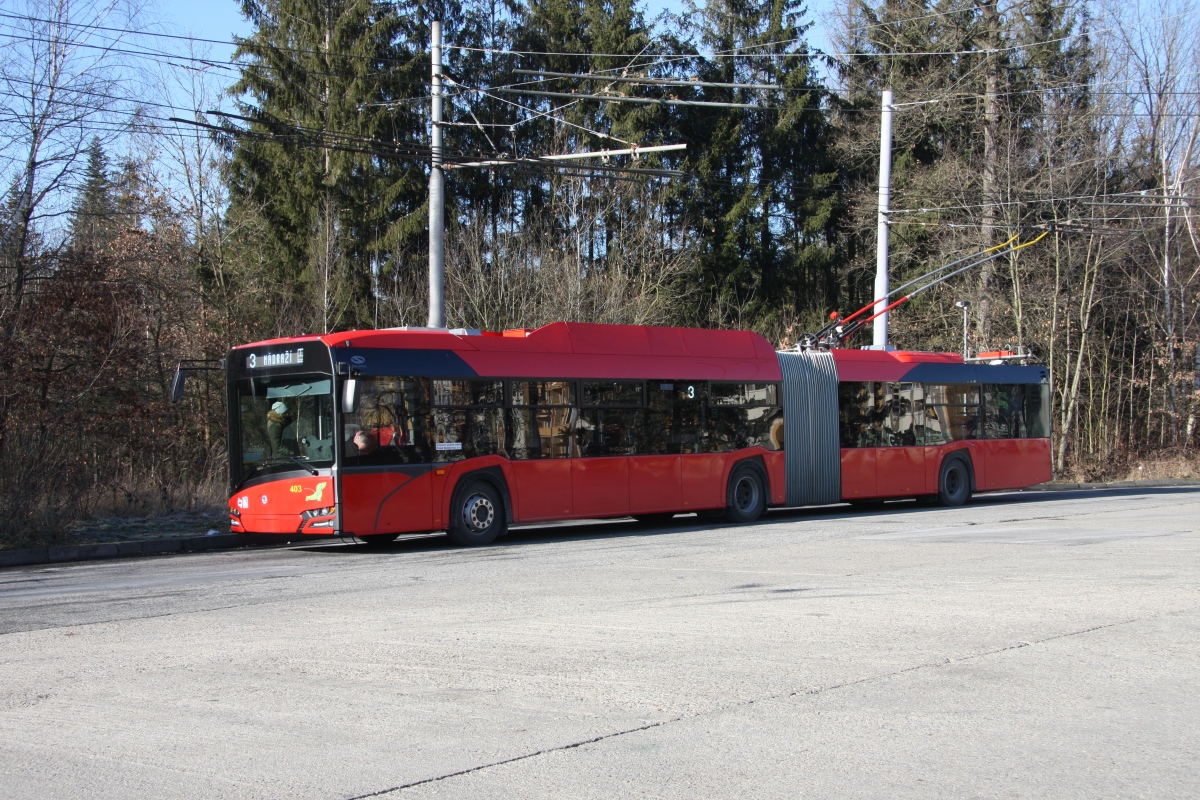 Ческе-Будеёвице, Škoda 27Tr Solaris IV № 403