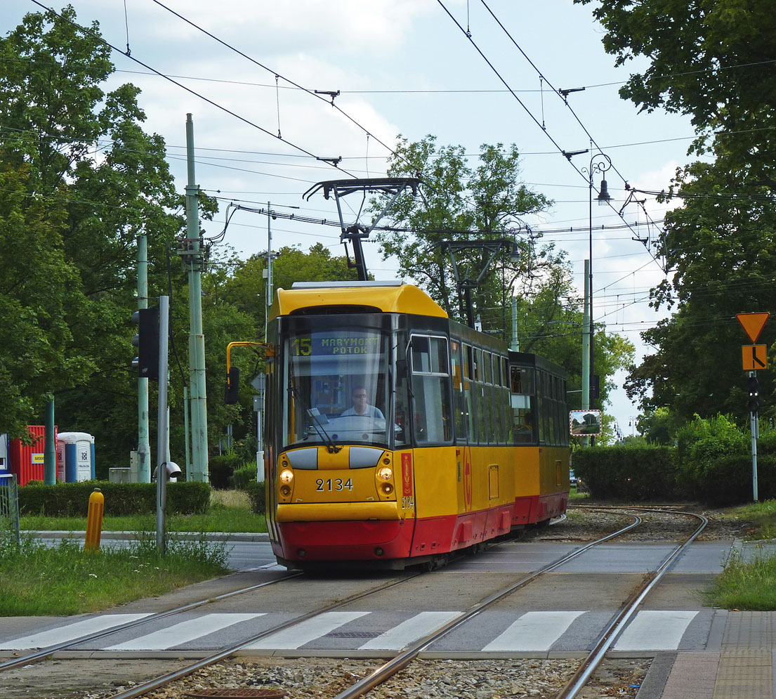 Варшава, Konstal 105N2k/2000 № 2134