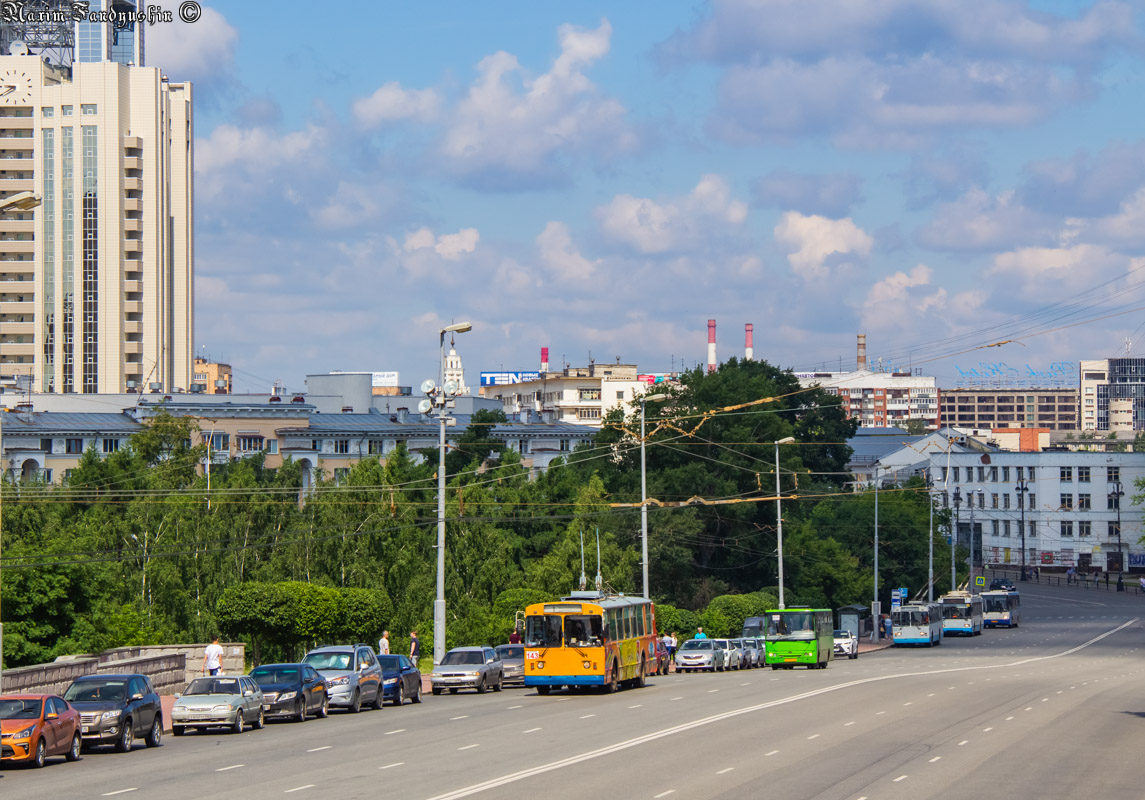 Екатеринбург — Троллейбусные линии