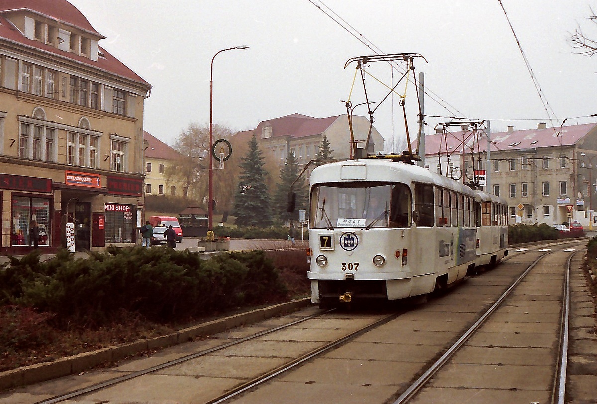 Most ― Litvínov, Tatra T3SUCS č. 307
