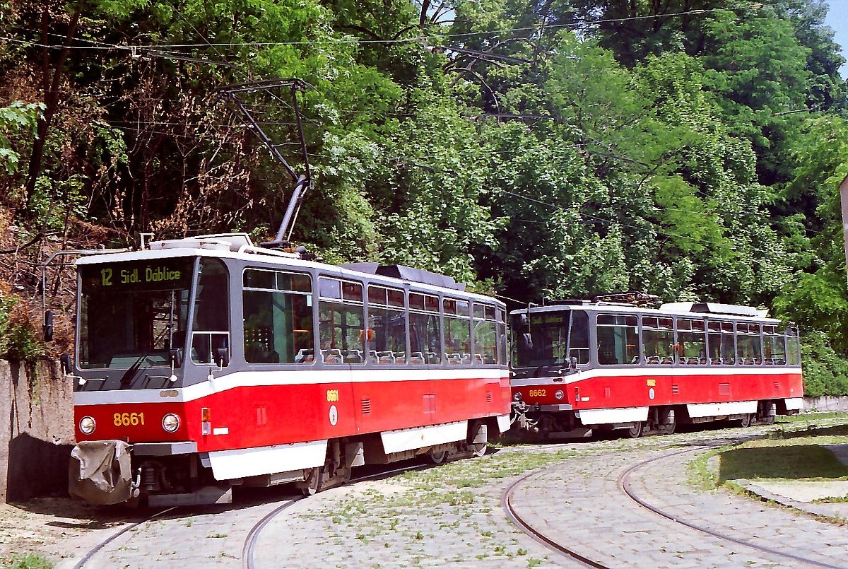 Прага, Tatra T6A5 № 8661