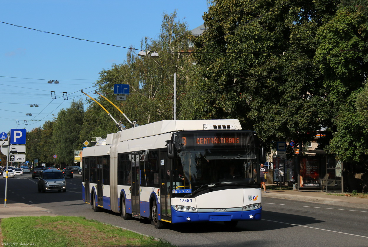 Рига, Škoda 27Tr Solaris III № 17584