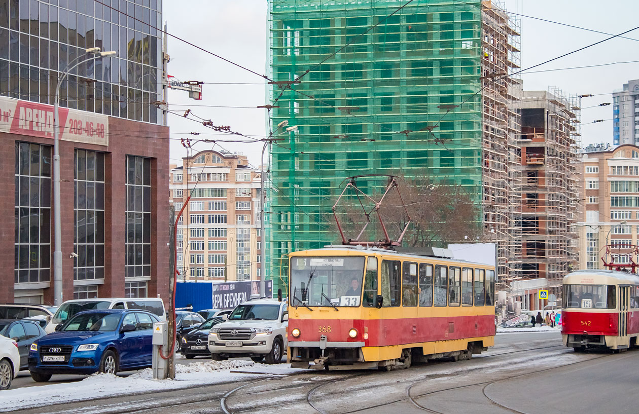 Екатеринбург, Tatra T6B5SU № 368