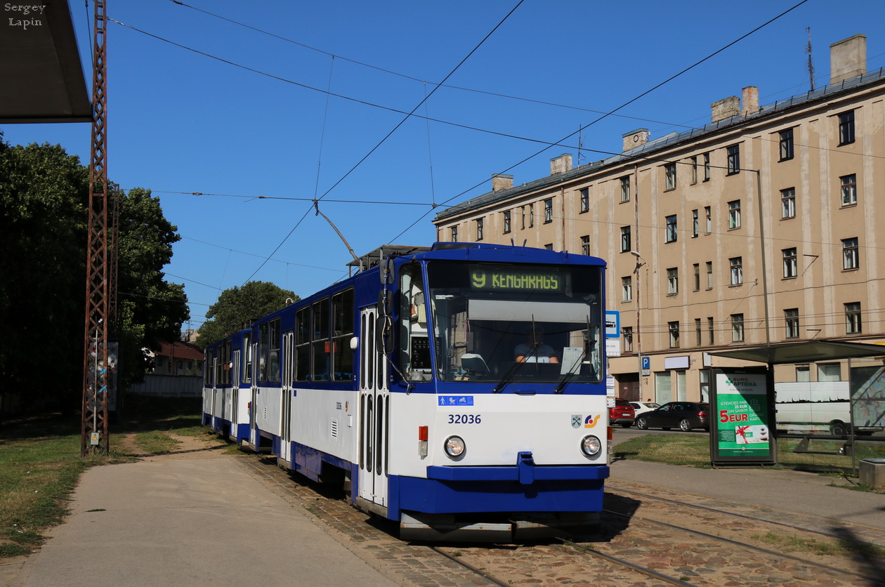 Рига, Tatra T6B5SU № 32036
