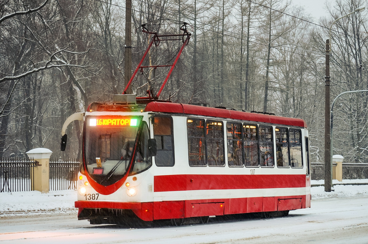 Санкт-Петербург, 71-134А (ЛМ-99АВН) № 1387