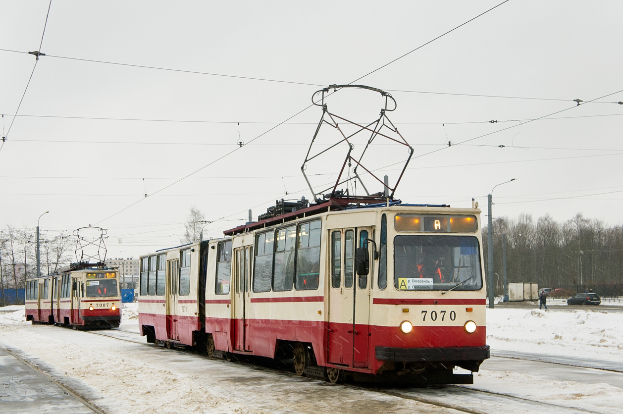 Санкт-Петербург, ЛВС-86К № 7070