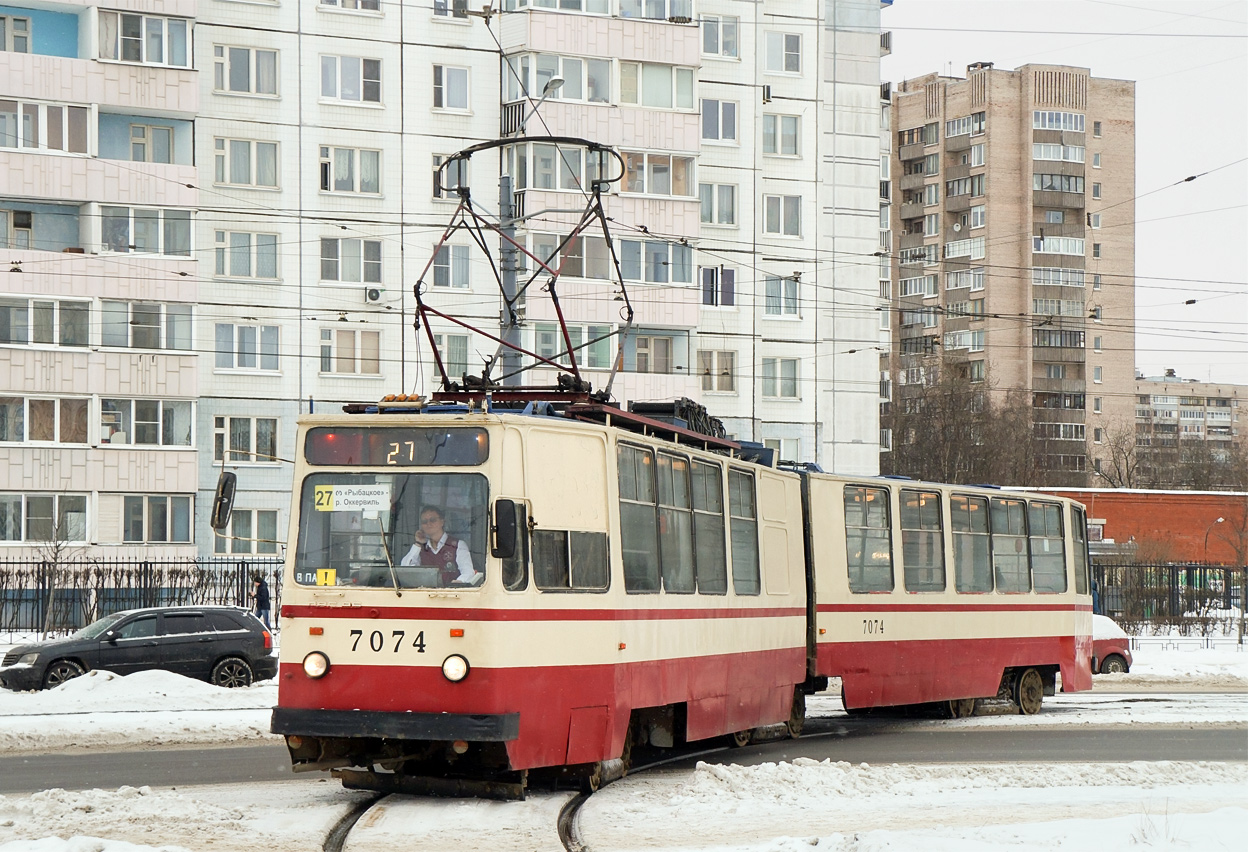 Санкт-Петербург, ЛВС-86К № 7074