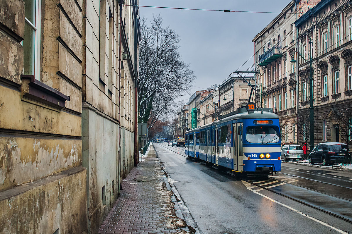 Краков, SGP Type E1 № HW145