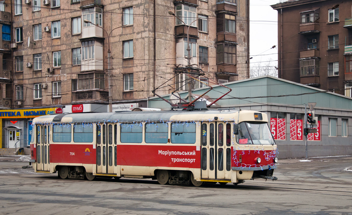 Мариуполь, Tatra T3SUCS № 704