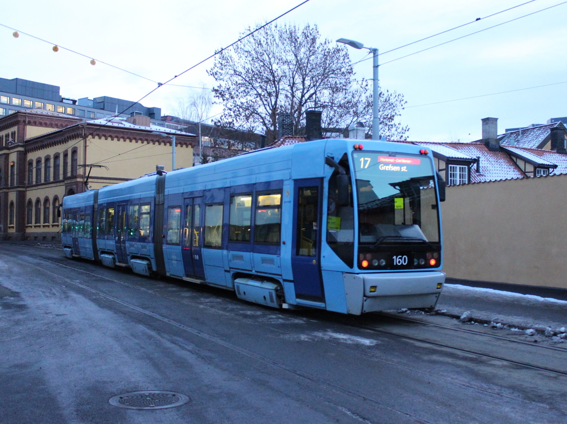 Осло, Ansaldo/Firema SL 95 № 160