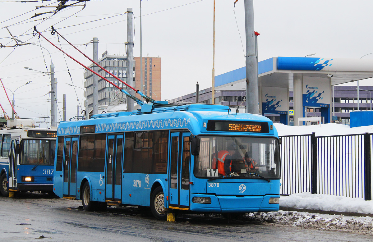 Москва, СВАРЗ-6235.01 (БКМ 32100М) № 3878